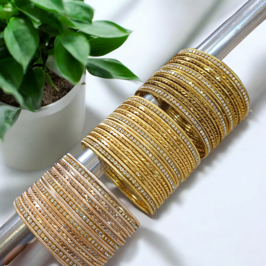 Metal Bangles Set