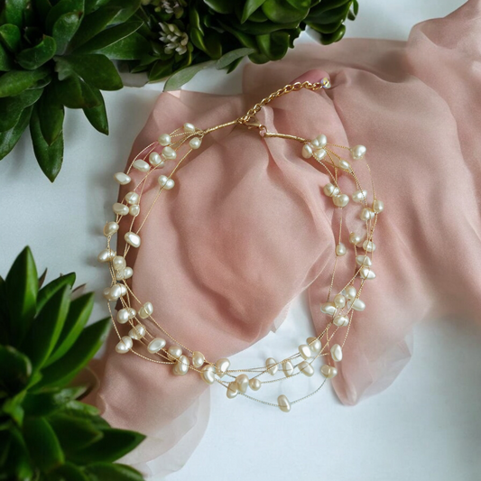 Kara Pearl Layered Necklace Design5