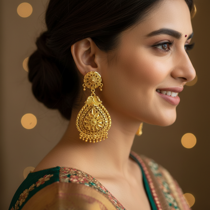 Gold Plated Shaya Earrings