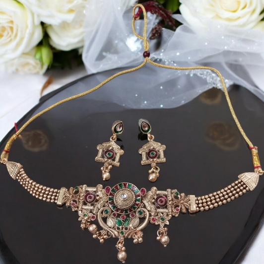 Sheshadri Choker Necklace Set