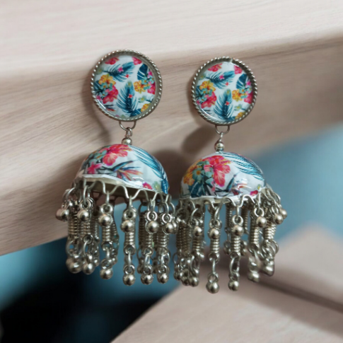 Hadhvi Lightweight Jhumka Earrings