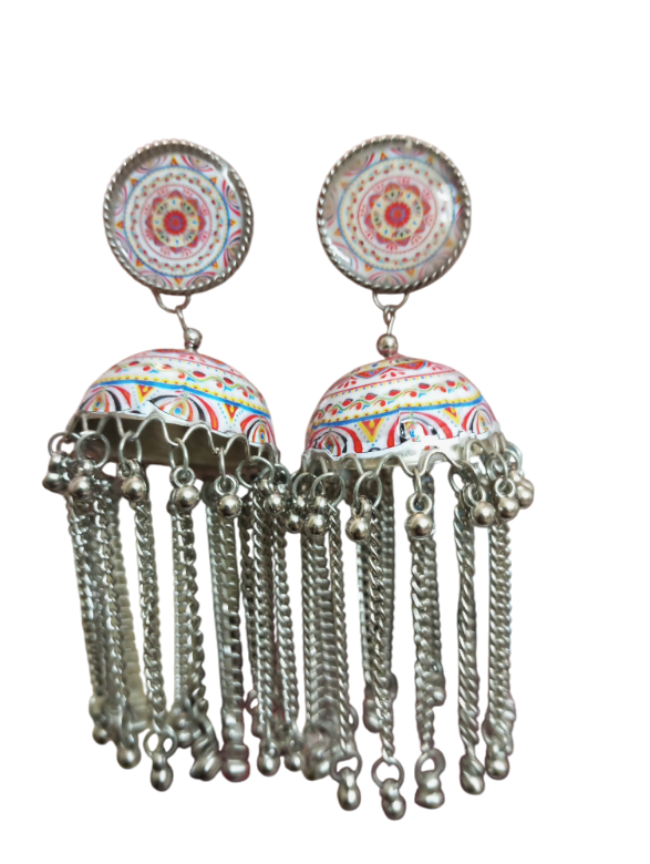 Yadhvi Lightweight Jhumka Earrings