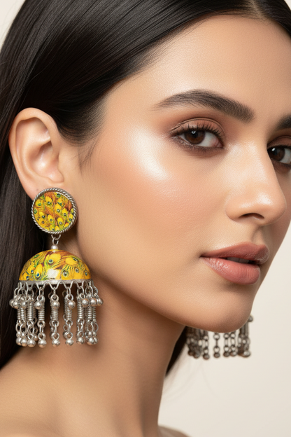 Radhvi Lightweight Jhumka Earrings