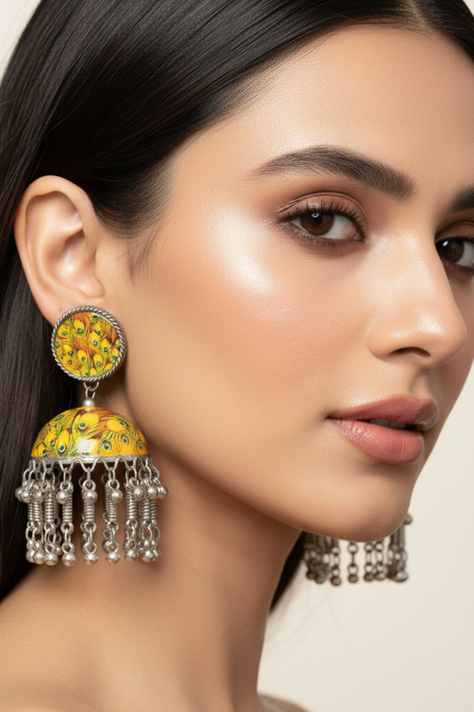 Radhvi Lightweight Jhumka Earrings