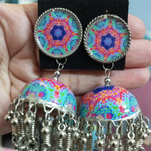 Madhvi Lightweight Jhumka Earrings