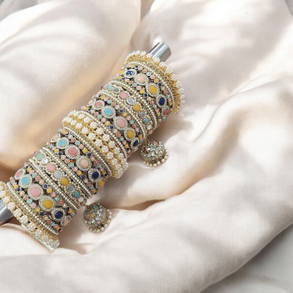 Shagun Multicolor Bangles Set