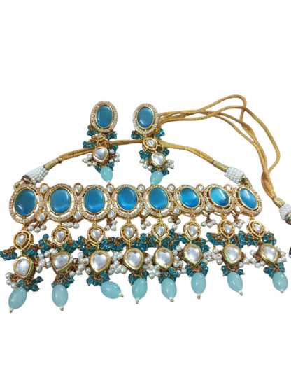 Savariya Kundan Choker Necklace