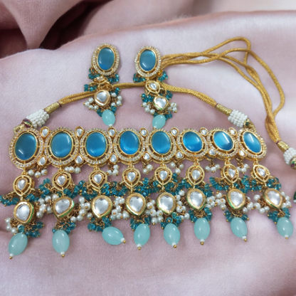 Savariya Kundan Choker Necklace