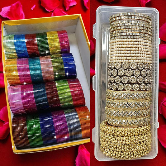 Queen Glossy Bangles Combo Box
