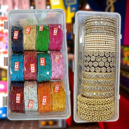 Queen Thread Bangles Combo Box
