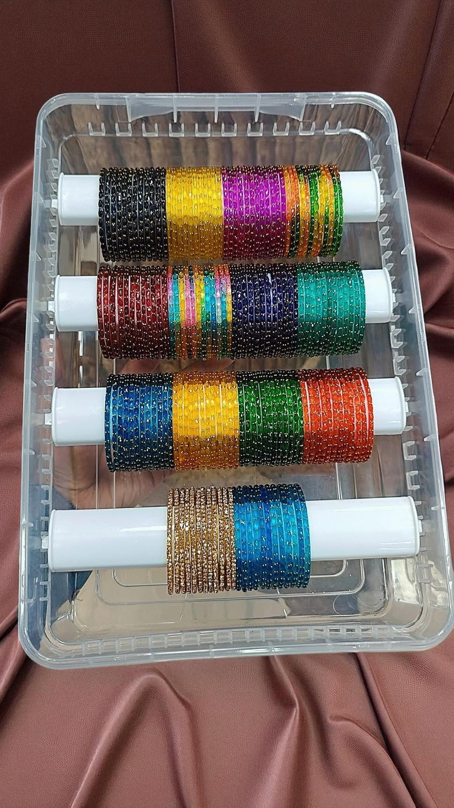 Color Pop Glass Bangles Box