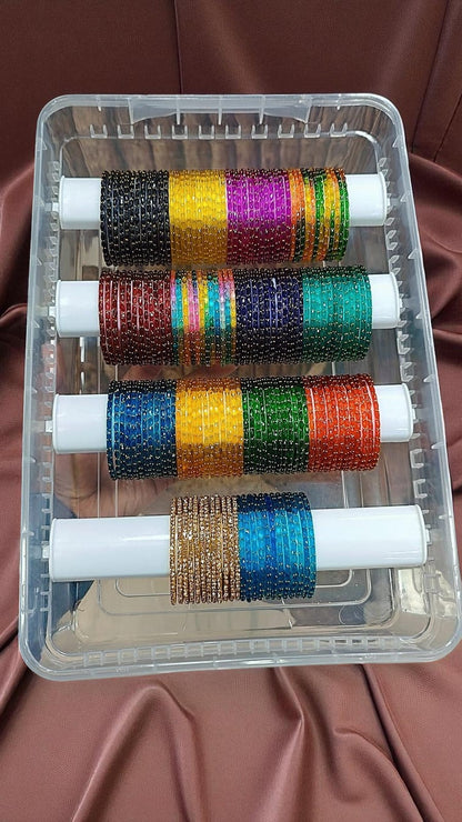 Color Pop Glass Bangles Box
