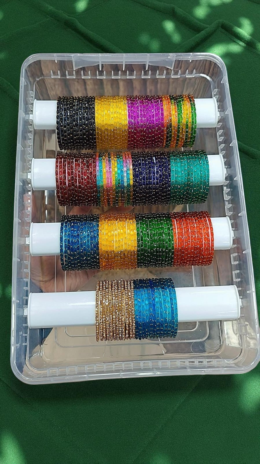 Color Pop Glass Bangles Box