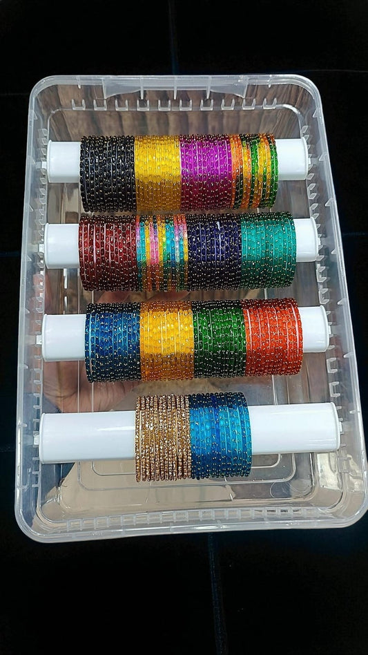 Color Pop Glass Bangles Box
