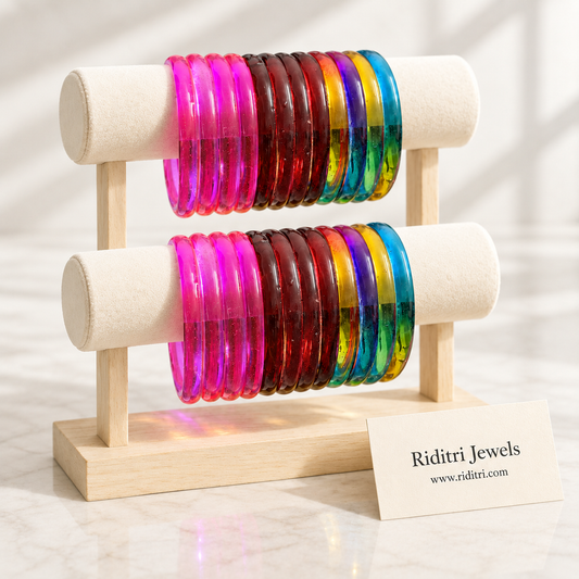 Viral Jelly Glass Bangles-RDTPMMD