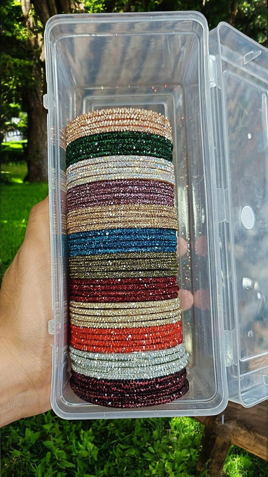 Viral Glass Bangles Set