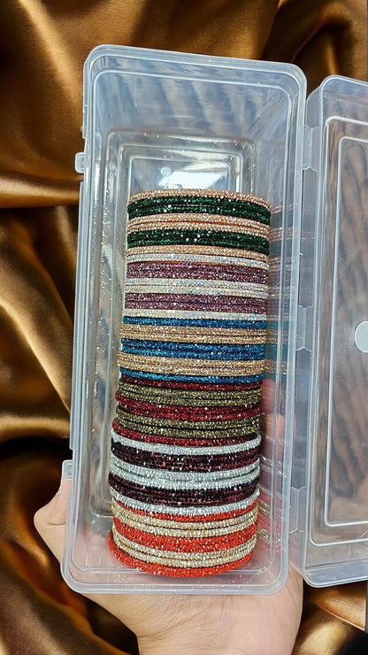 Viral Glass Bangles Set