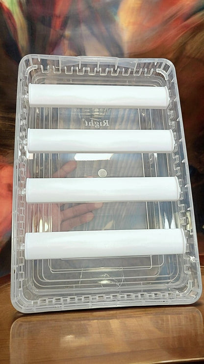 Transparent 4 Roll Bangle Box