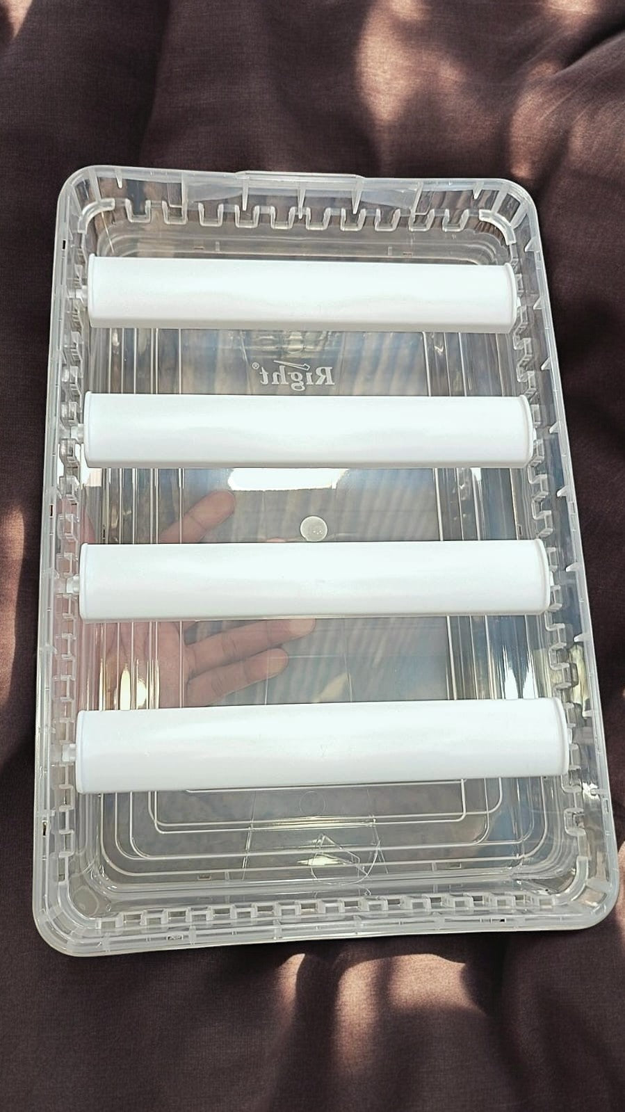 Transparent 4 Roll Bangle Box
