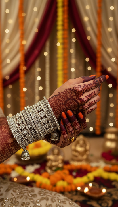 German Moti Bangle Set