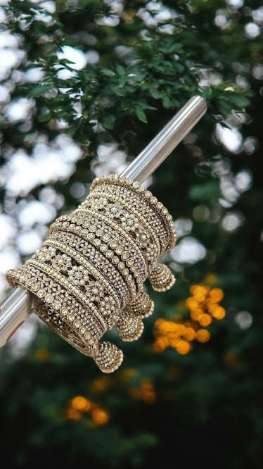 German Moti Bangle Set