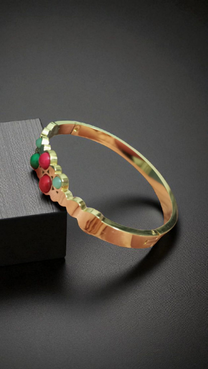 Anti Tarnish Ruby Bracelet