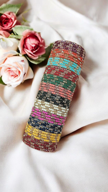 Heart Bangles Set