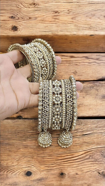 German Moti Bangle Set
