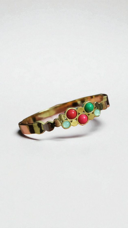 Anti Tarnish Ruby Bracelet