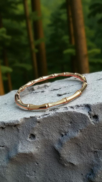 Anti Tarnish Bamboo Bracelet