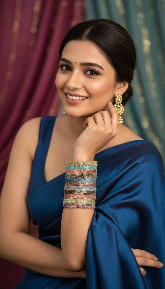 Vanashi Metal Bangles Set