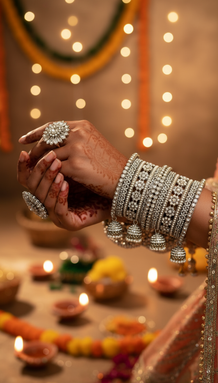 German Moti Bangle Set