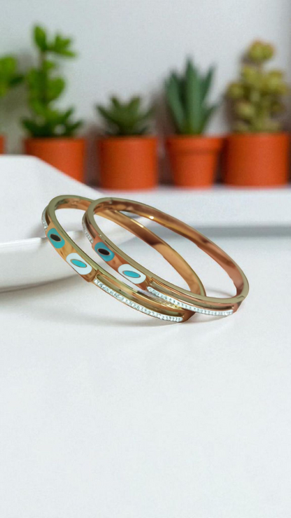 Anti Tarnish Enamel Bracelet