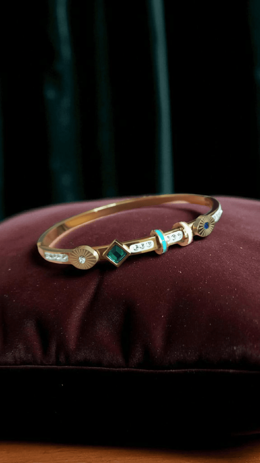 Anti Tarnish Eye Design Bracelet