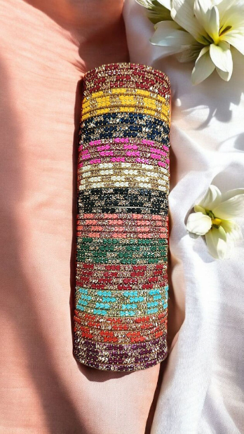 Heart Bangles Set