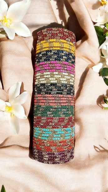 Heart Bangles Set