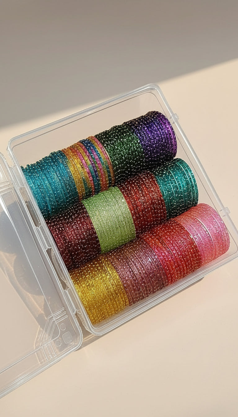Trendy Glass Bangles Box