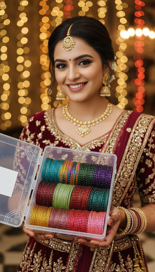 Trendy Glass Bangles Box