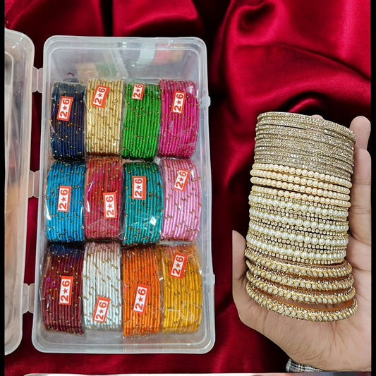 Super Queen Thread Bangles Combo Box