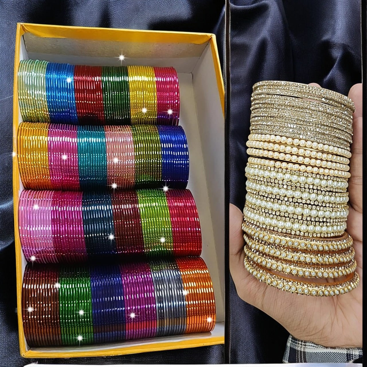 Super Queen Glossy Bangles Combo Box