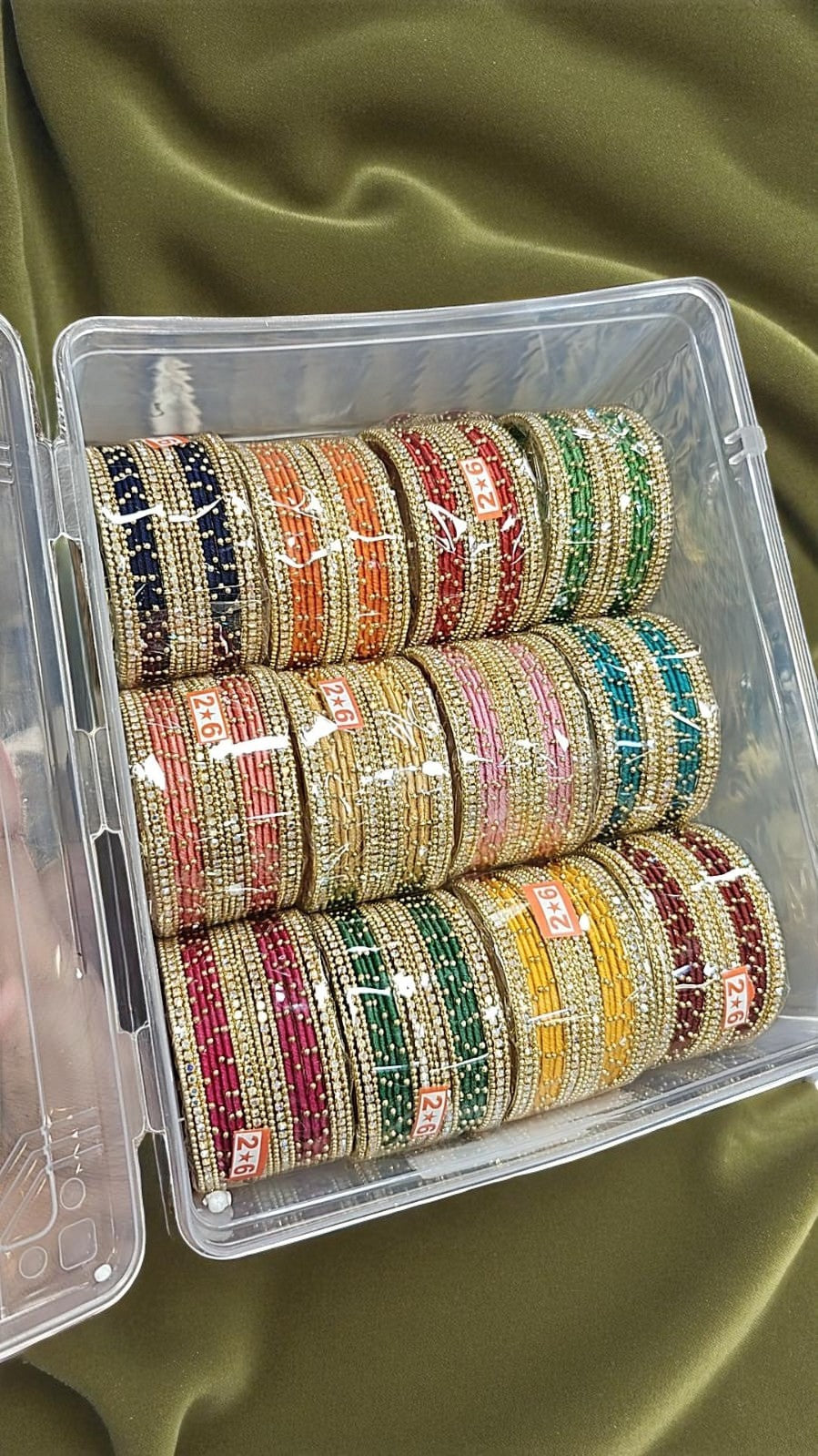 Thread Combo Bangles Box