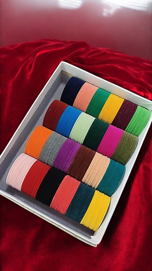 Velvet Metal Bangles Box
